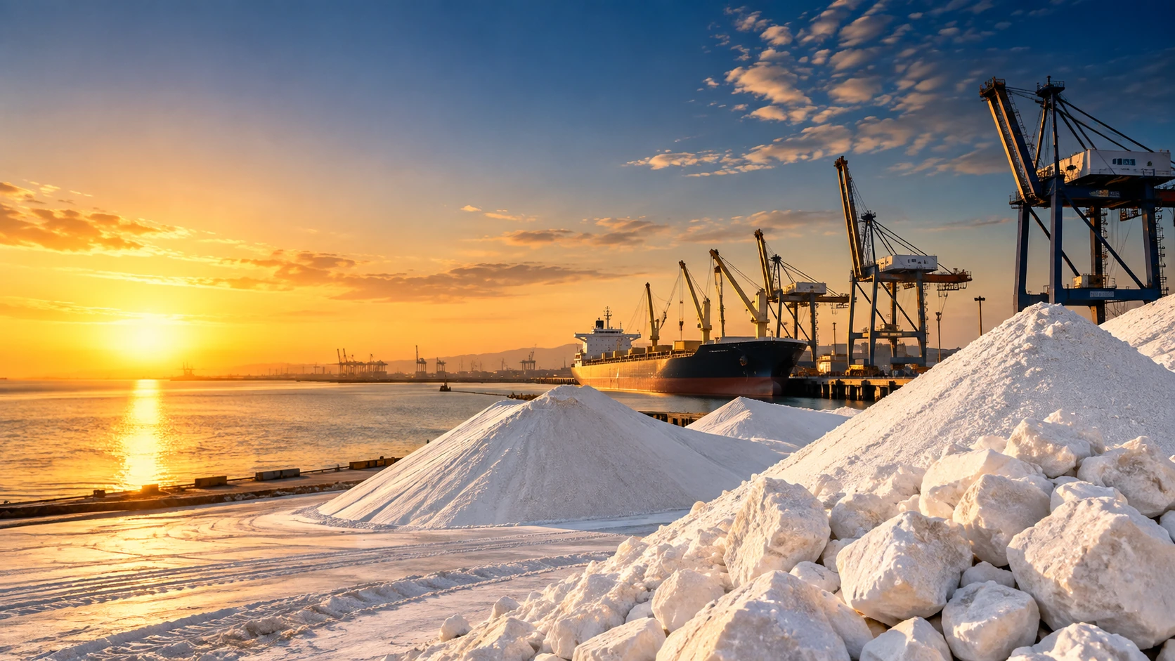 Egyptian industrial minerals prepared for export