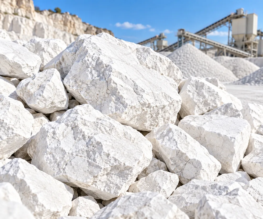 Bright white Limestone
