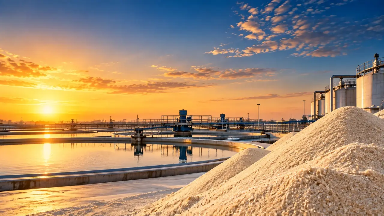 Filter sand for water treatment and filtration